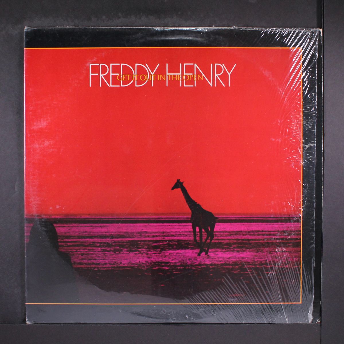 get it out in the open by FREDDY HENRY