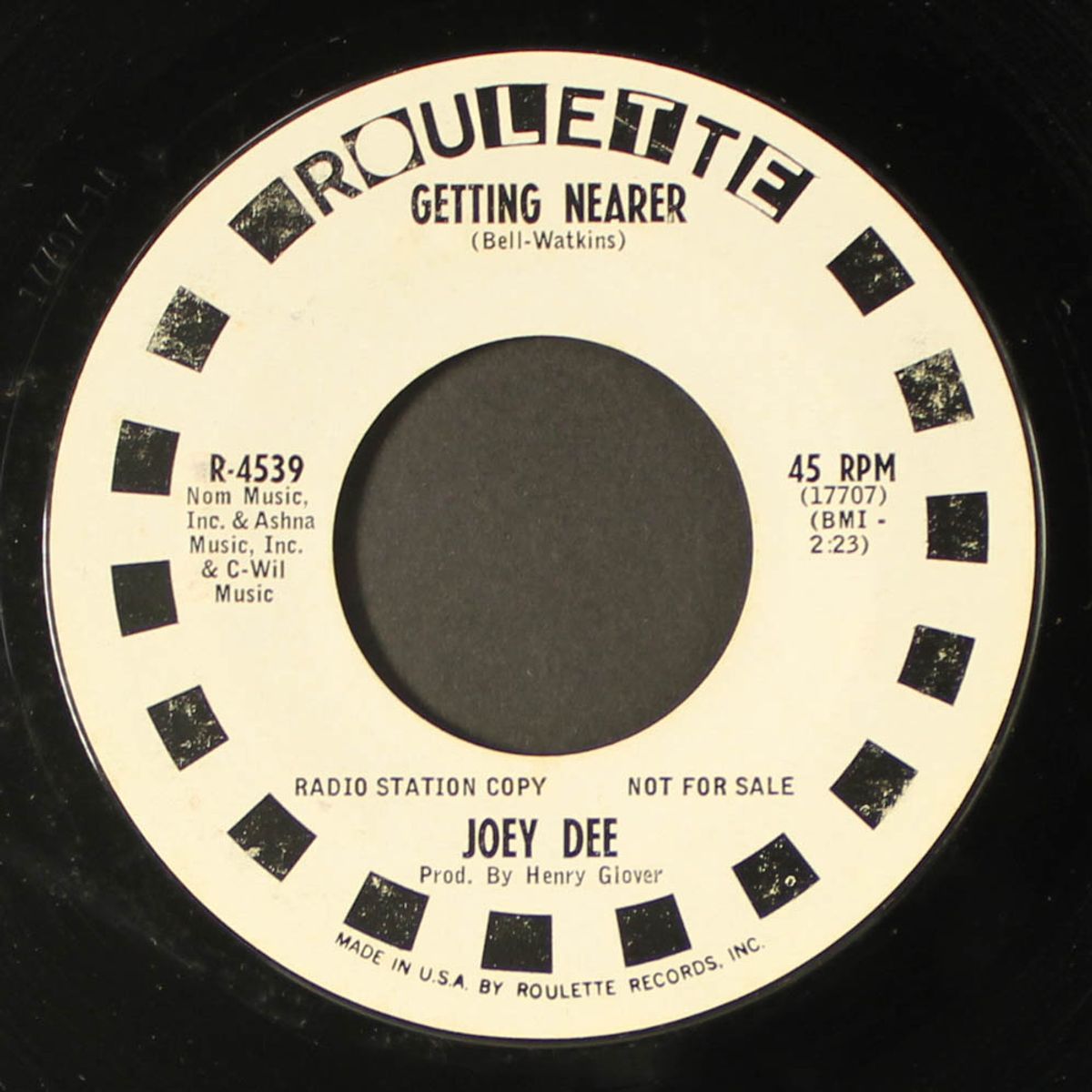 getting nearer / down by the riverside by JOEY DEE