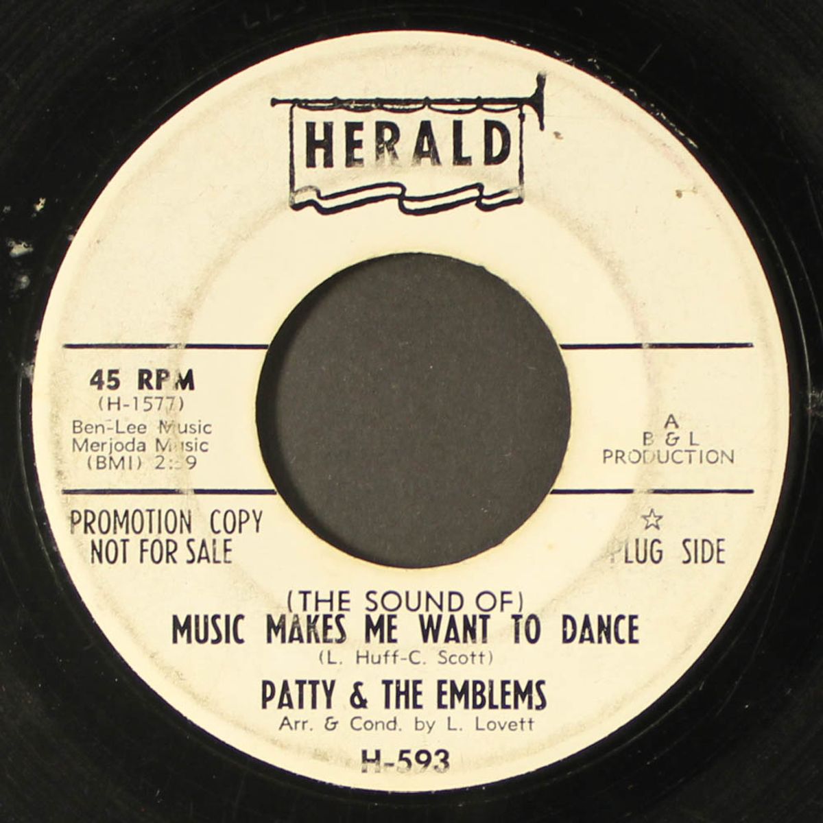 music makes me want to dance / you took advantage of a good thing by PATTY & EMBLEMS