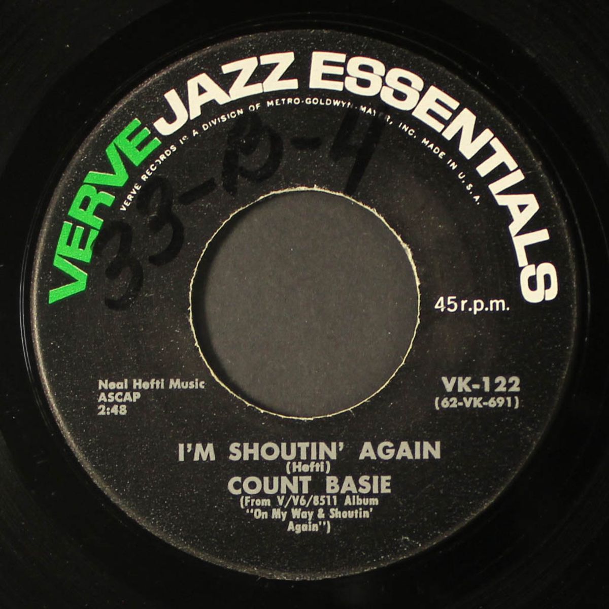 rose bud / i'm shoutin' again by COUNT BASIE