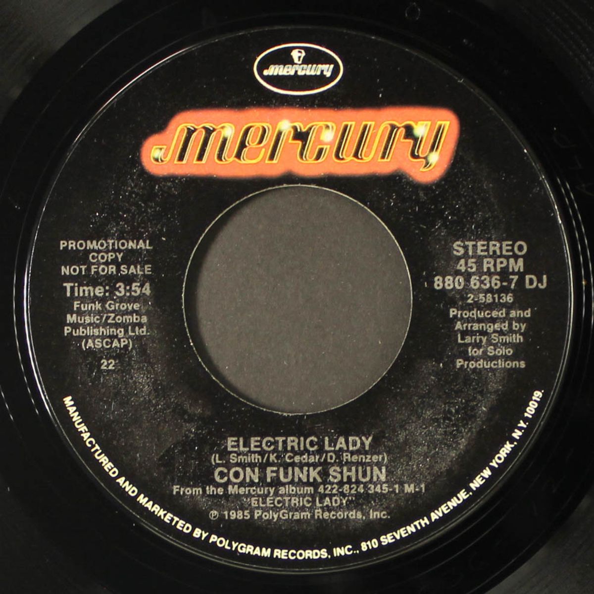 electric lady / same by CON FUNK SHUN