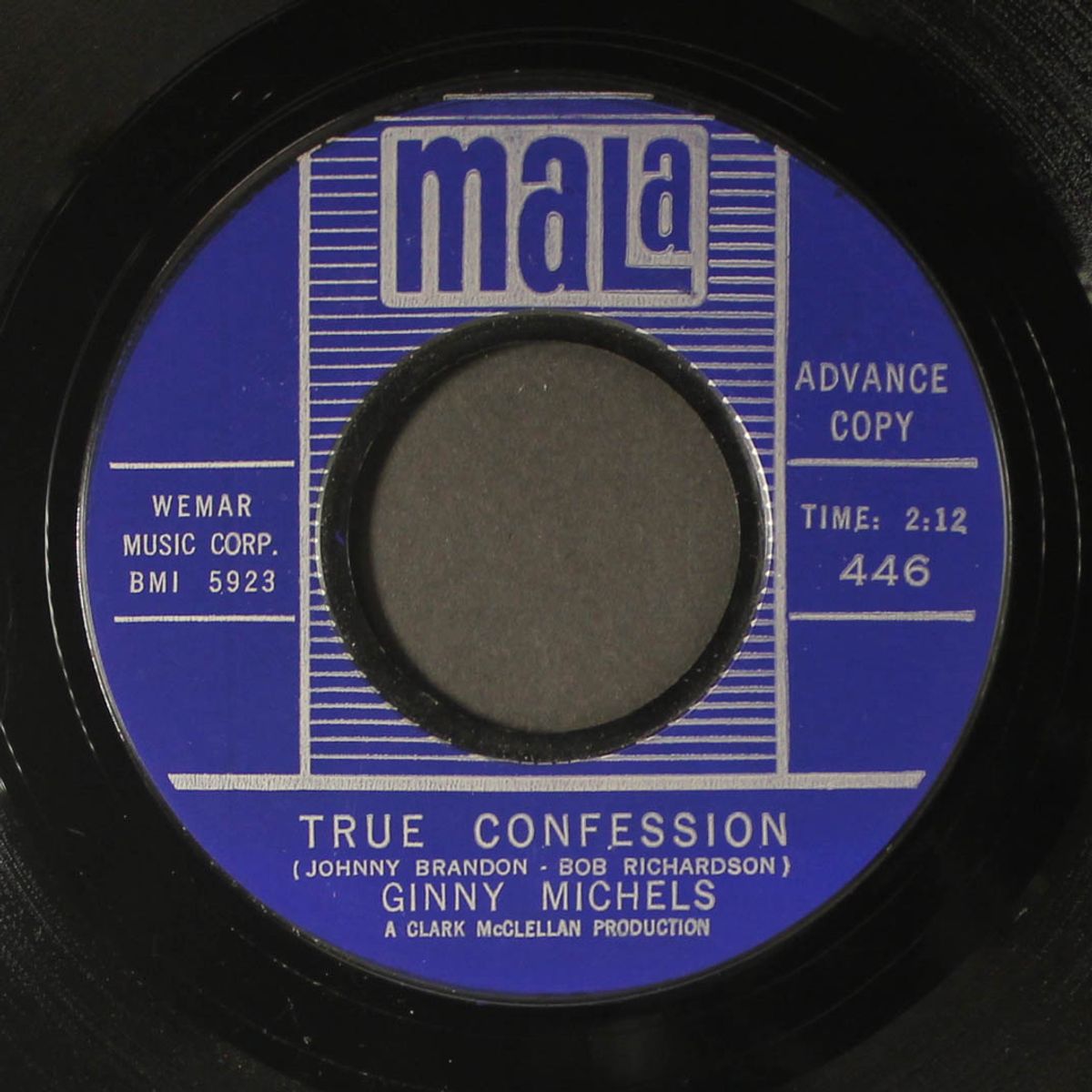 true confession / ev'ryone was there but you by GINNY MICHELS
