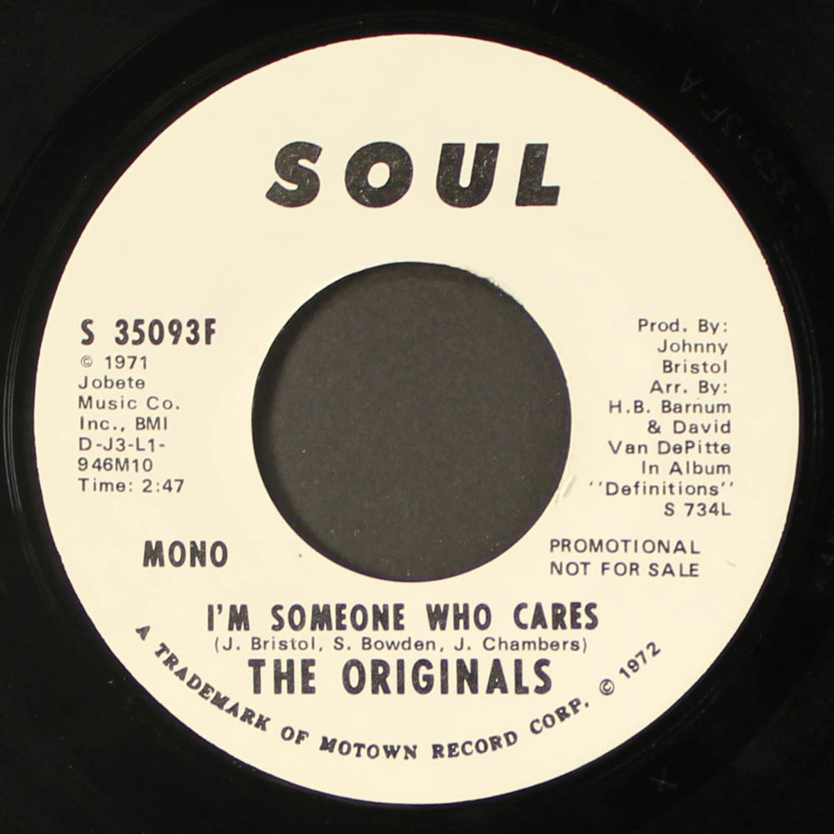 i'm someone who cares / mono by ORIGINALS