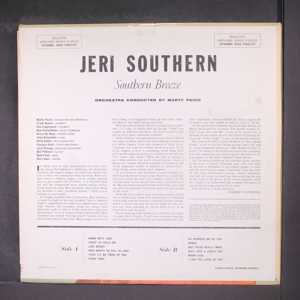 southern breeze by JERI SOUTHERN
