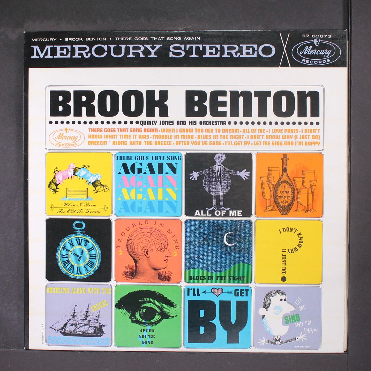 there goes that song again by BROOK BENTON