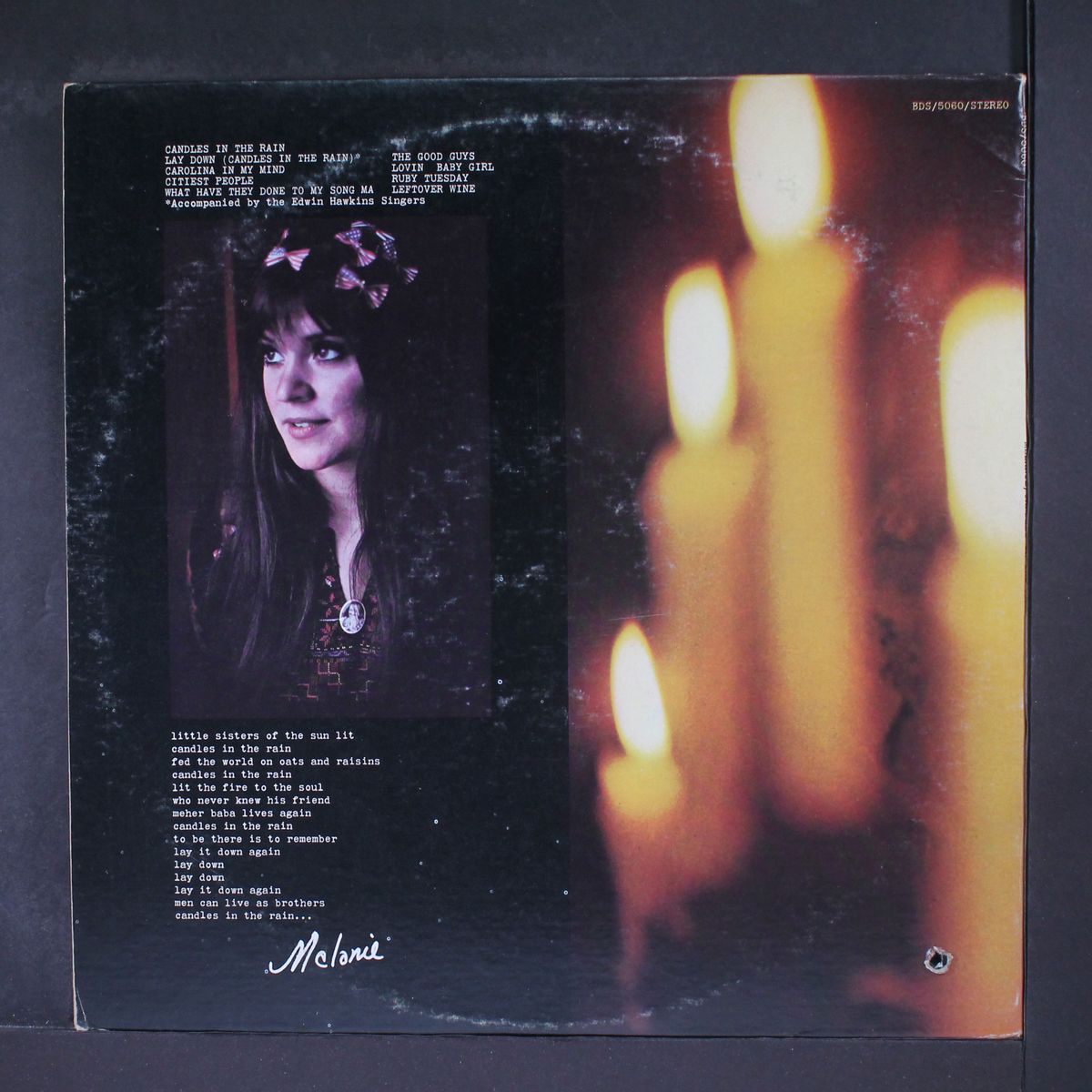 candles in the rain by MELANIE