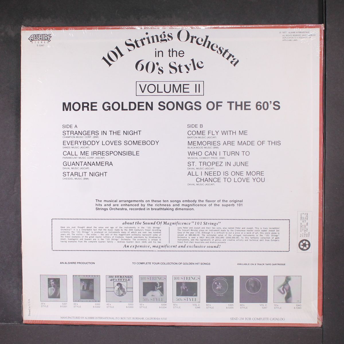 in the 60's style vol. 2 by 101 STRINGS