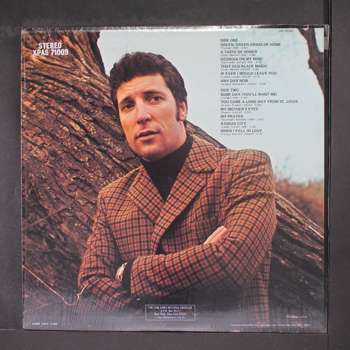 green, green grass of home by TOM JONES
