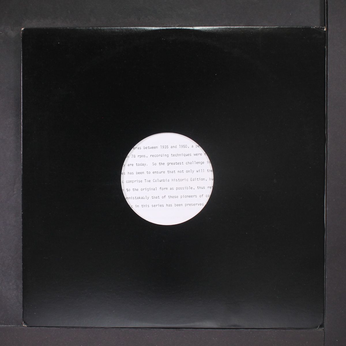 columbia historic edition sampler by VARIOUS