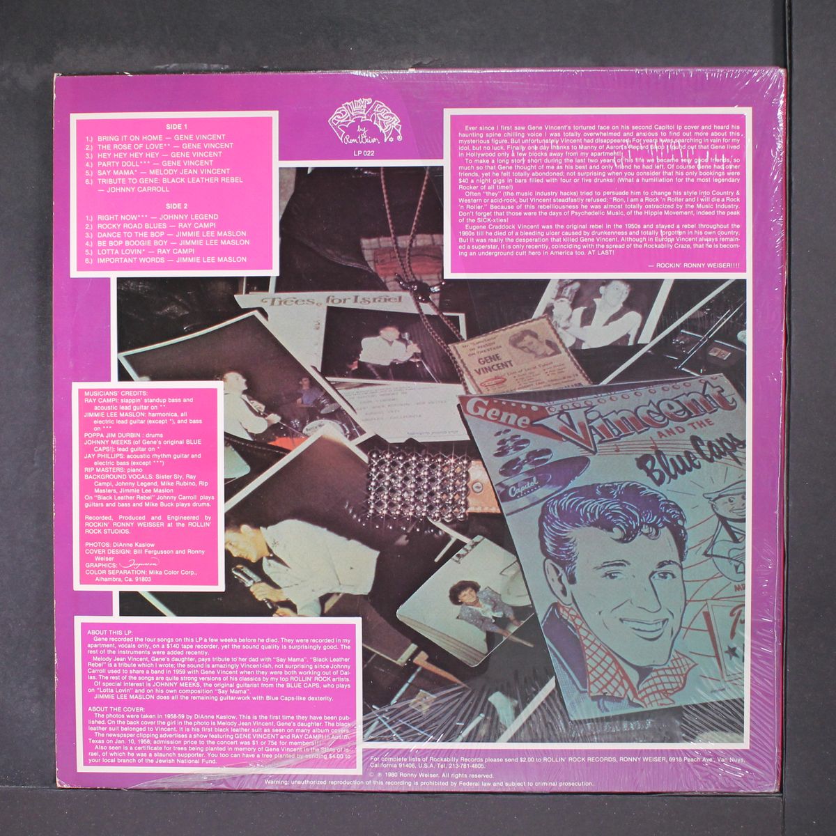 forever by GENE VINCENT & OTHERS