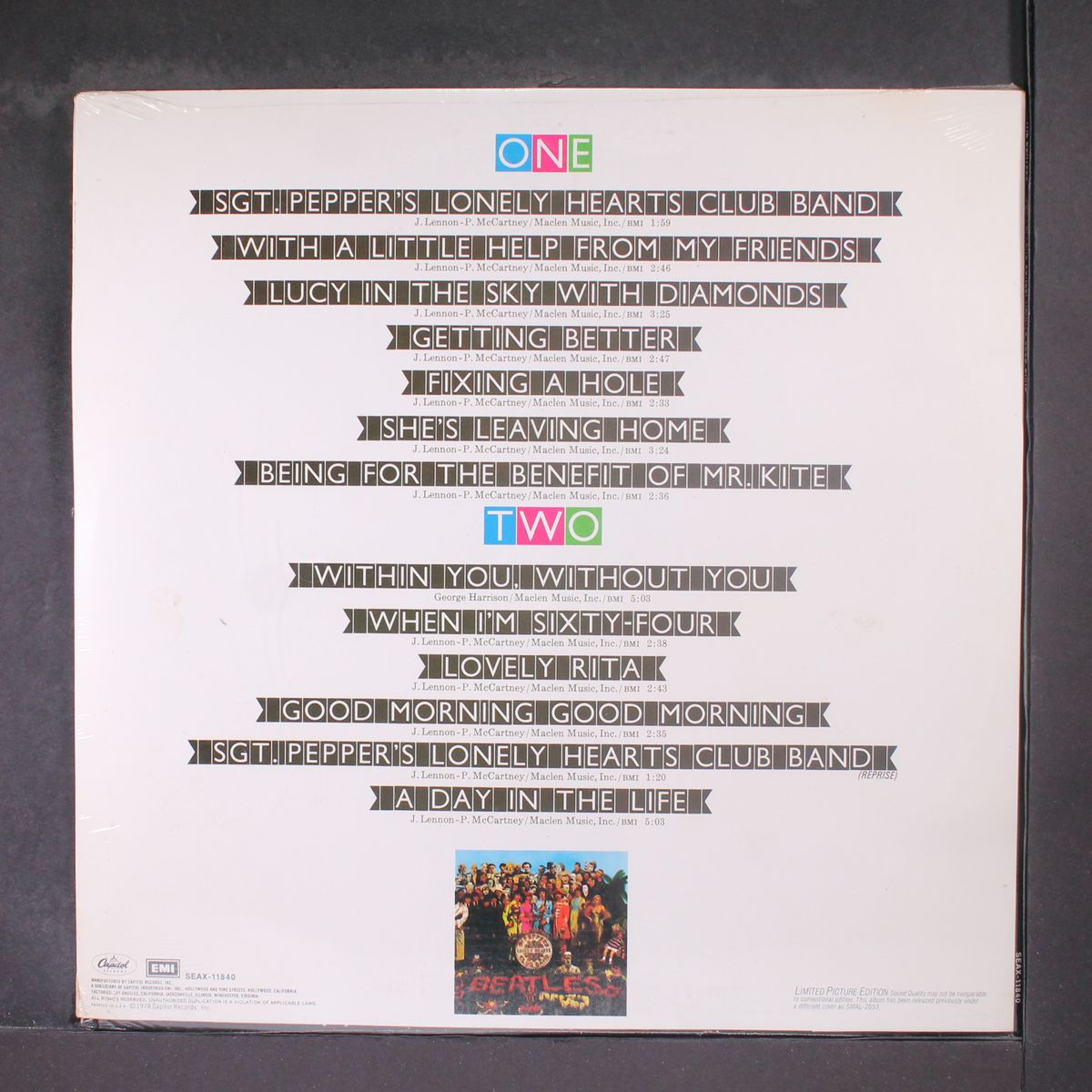 sgt. pepper's lonely hearts club band by BEATLES