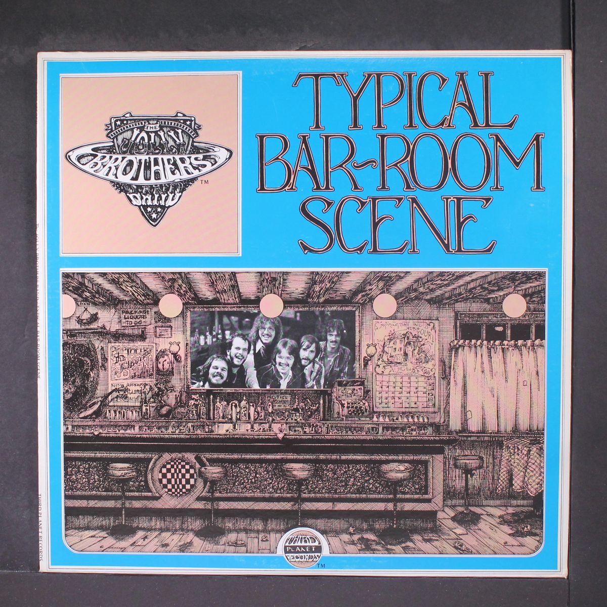 typical bar-room scene by JOLLY BROTHERS