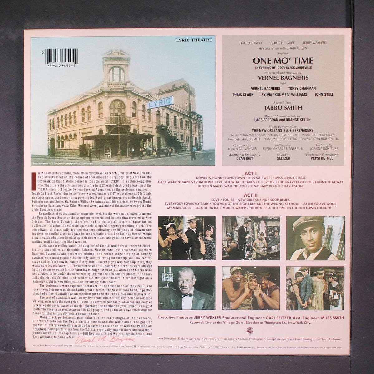 one mo' time by ORIGINAL CAST