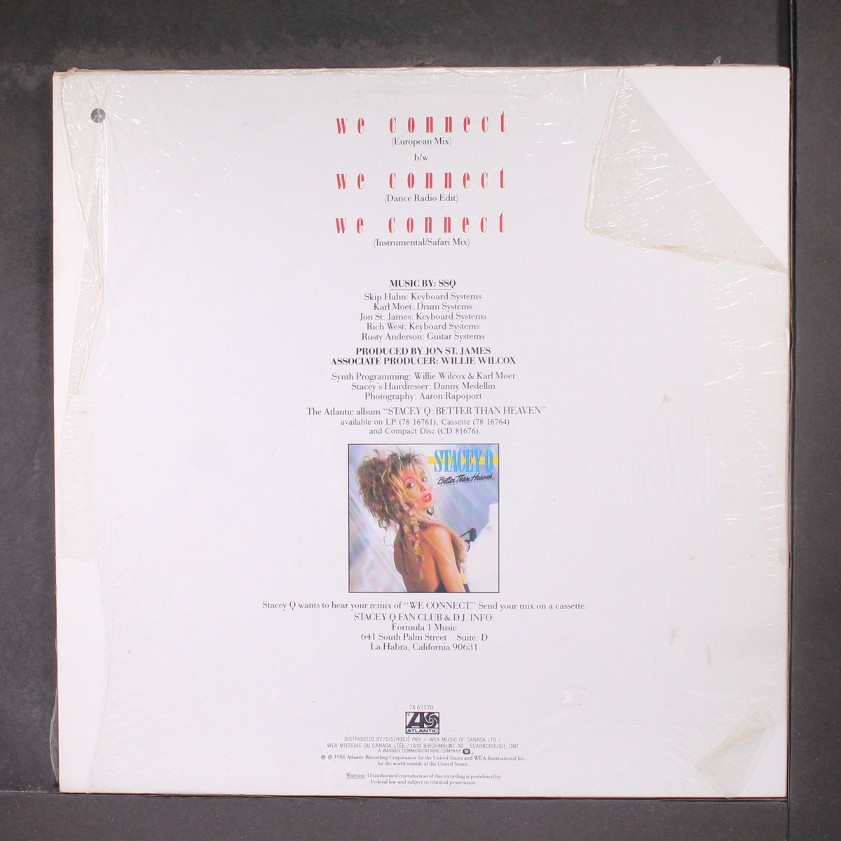 we connect by STACEY Q