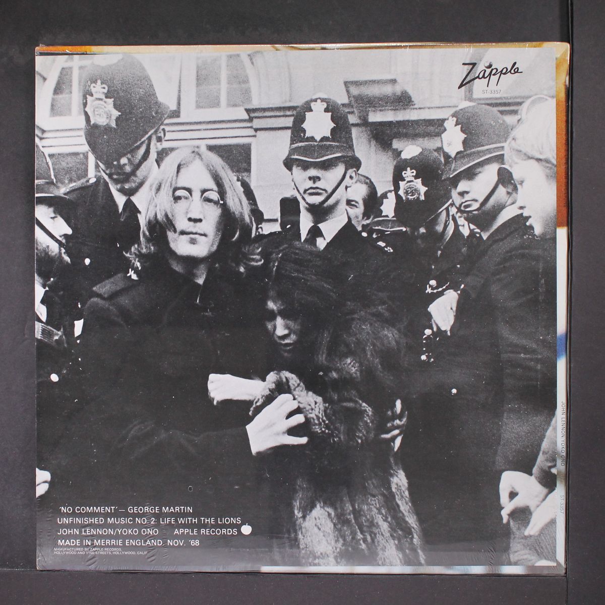 unfinished music: life with the lions by JOHN LENNON & YOKO ONO