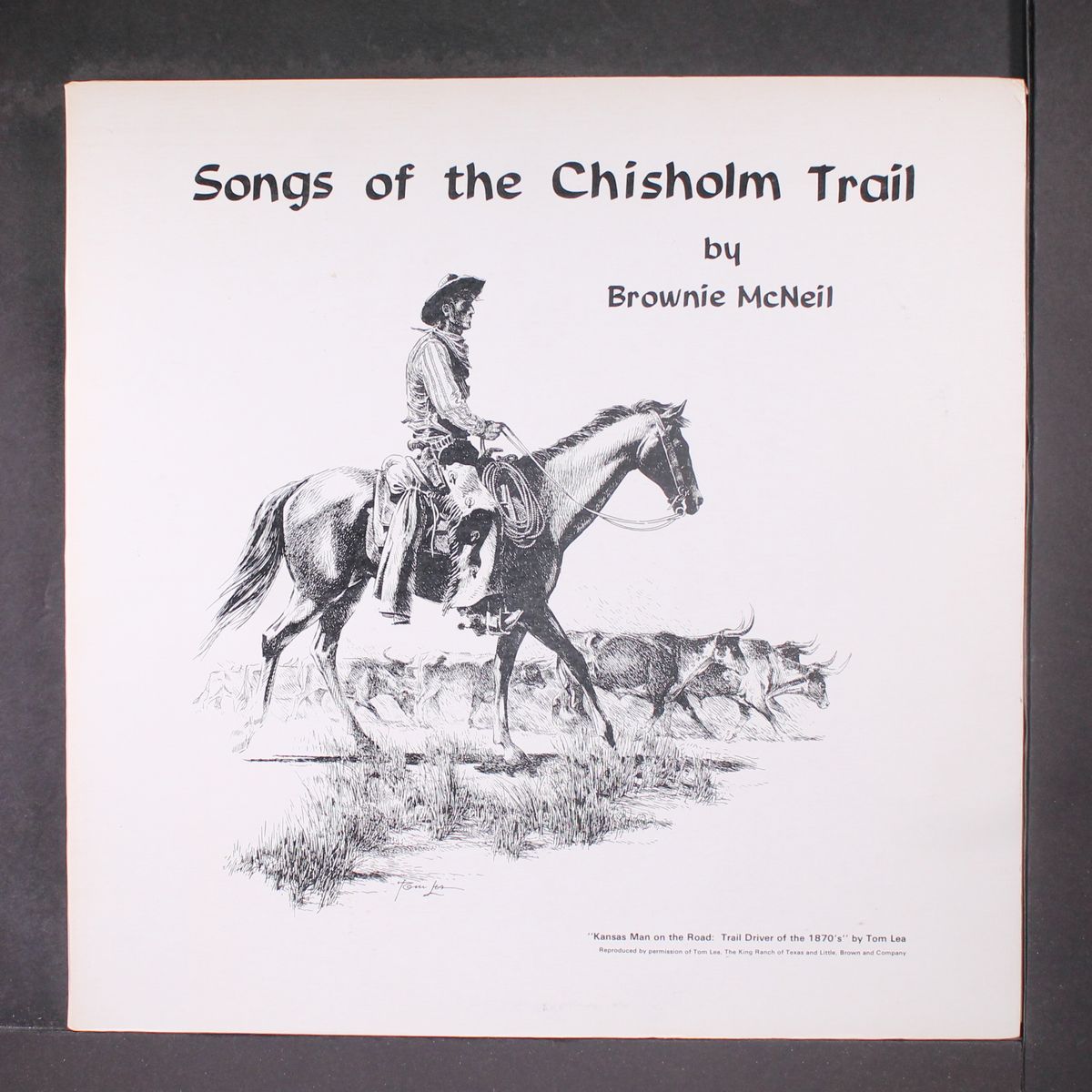 songs of the chisholm trail by BROWNIE MCNEIL