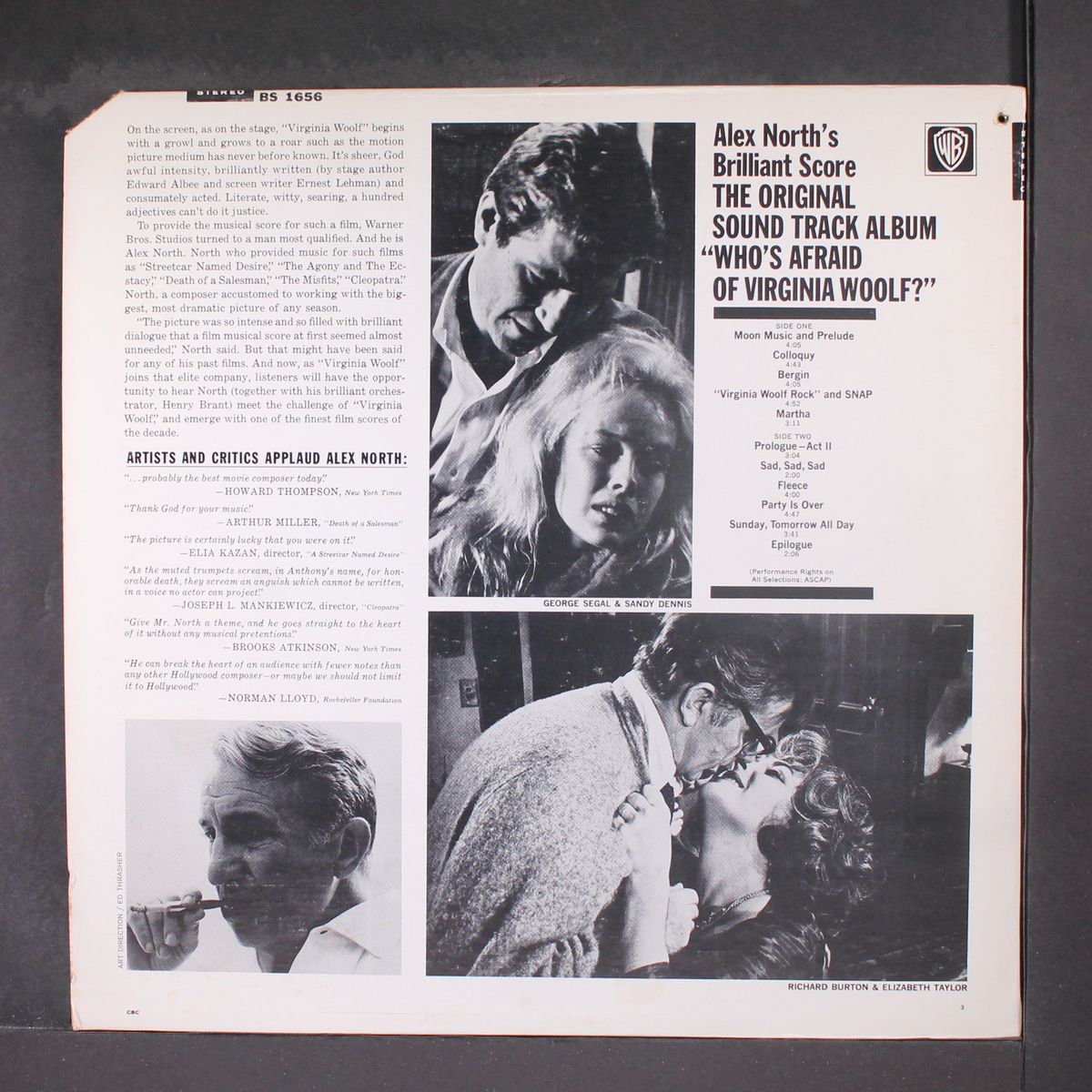 who's afraid of virginia woolf? by SOUNDTRACK