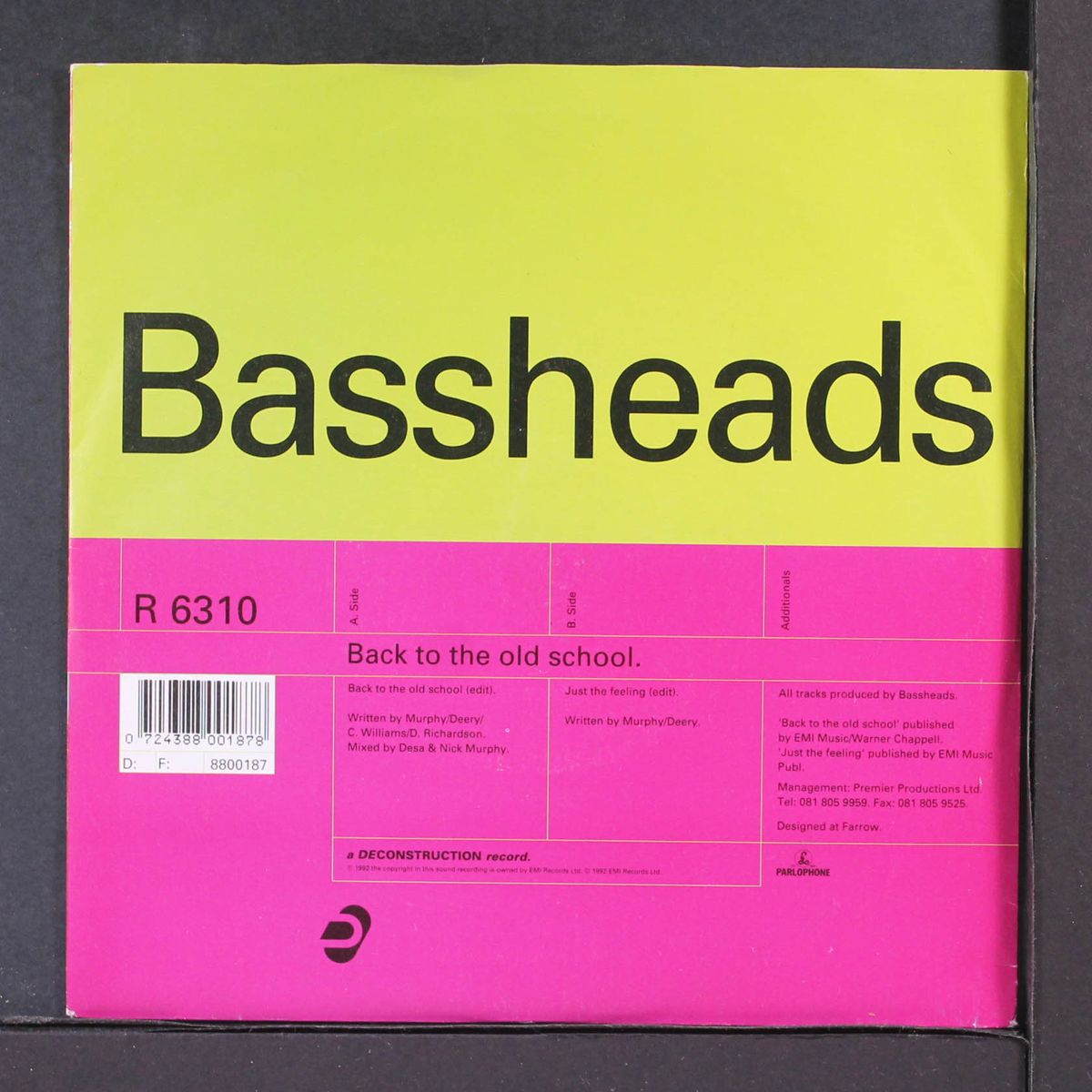 back to the old school by BASSHEADS