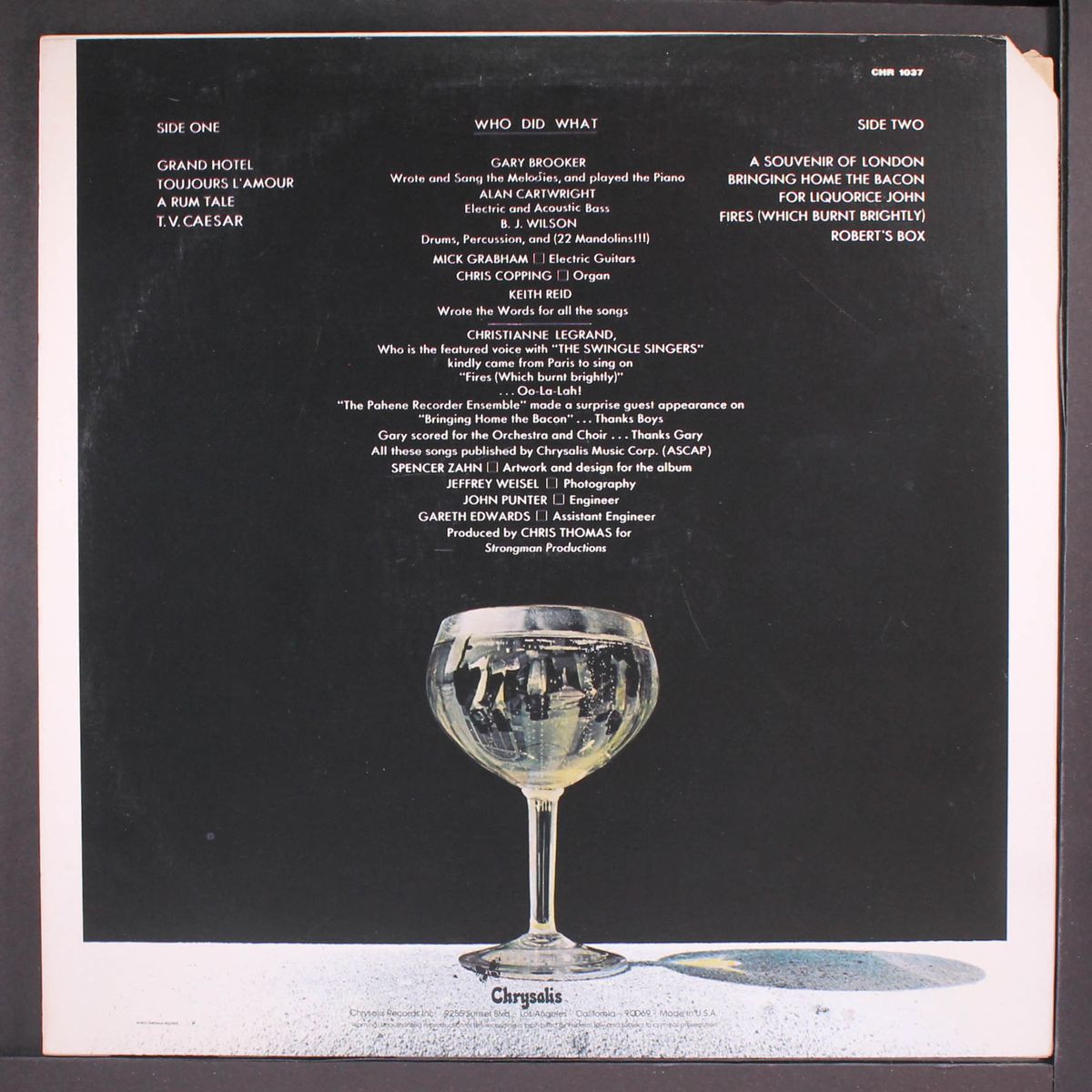 grand hotel by PROCOL HARUM
