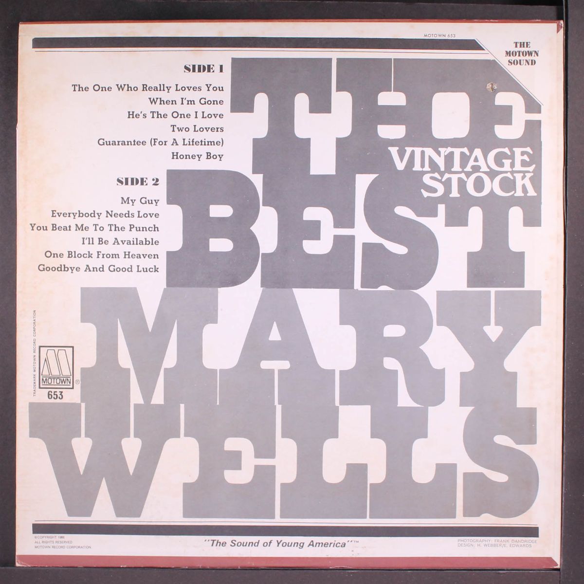 vintage stock by MARY WELLS