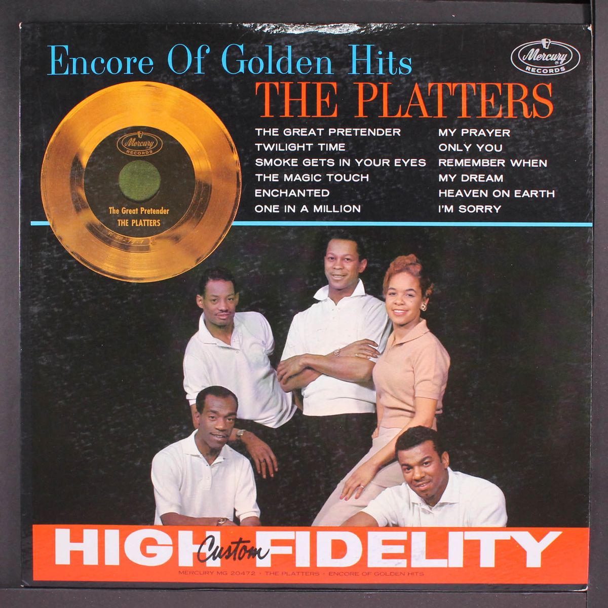 encore of golden hits by PLATTERS