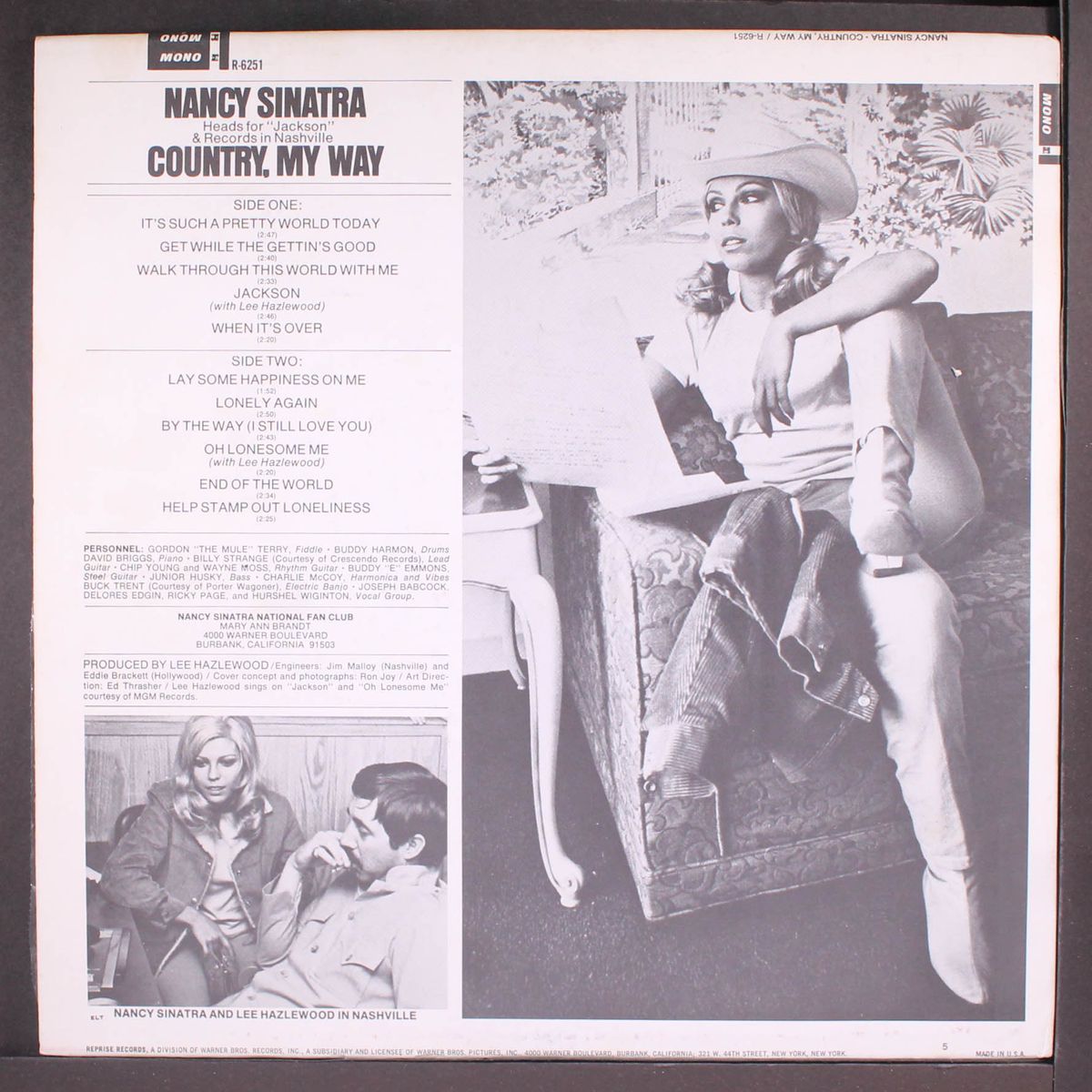 country, my way by NANCY SINATRA