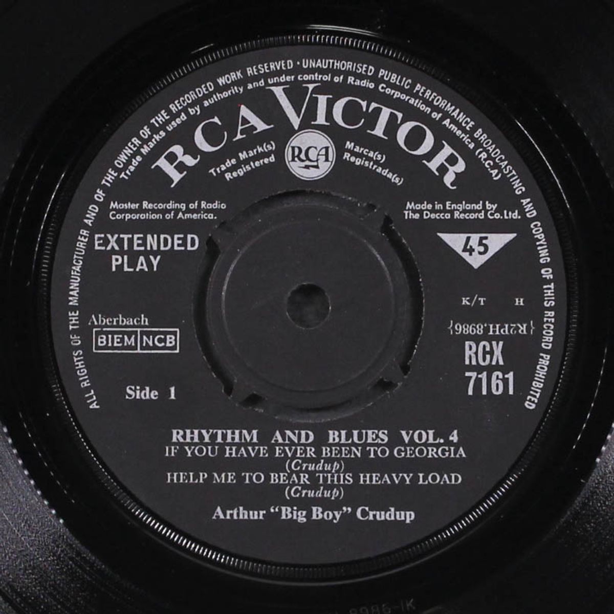 rhythm & blues, vol. 4 by ARTHUR 'BIG BOY CRUDUP