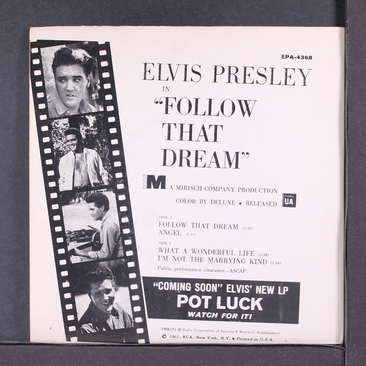 follow that dream by ELVIS PRESLEY