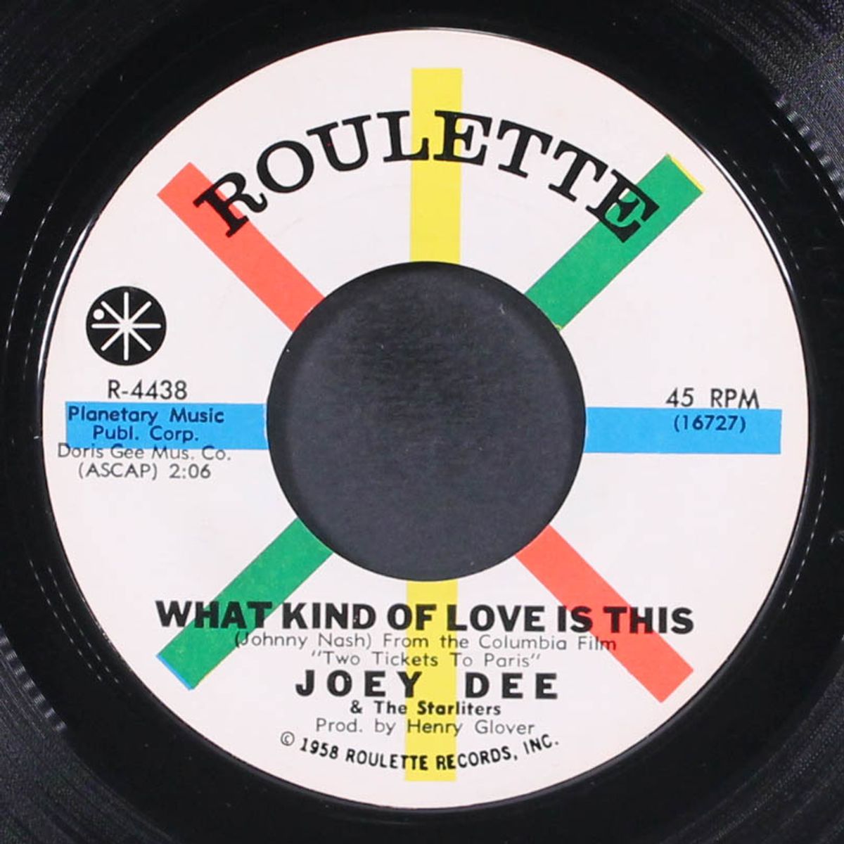 what kind of love is this / wing-ding by JOEY DEE & STARLITERS