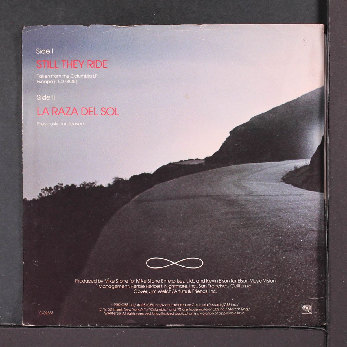 still they ride / la raza del sol by JOURNEY