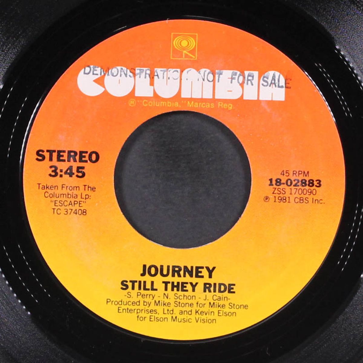 still they ride / la raza del sol by JOURNEY