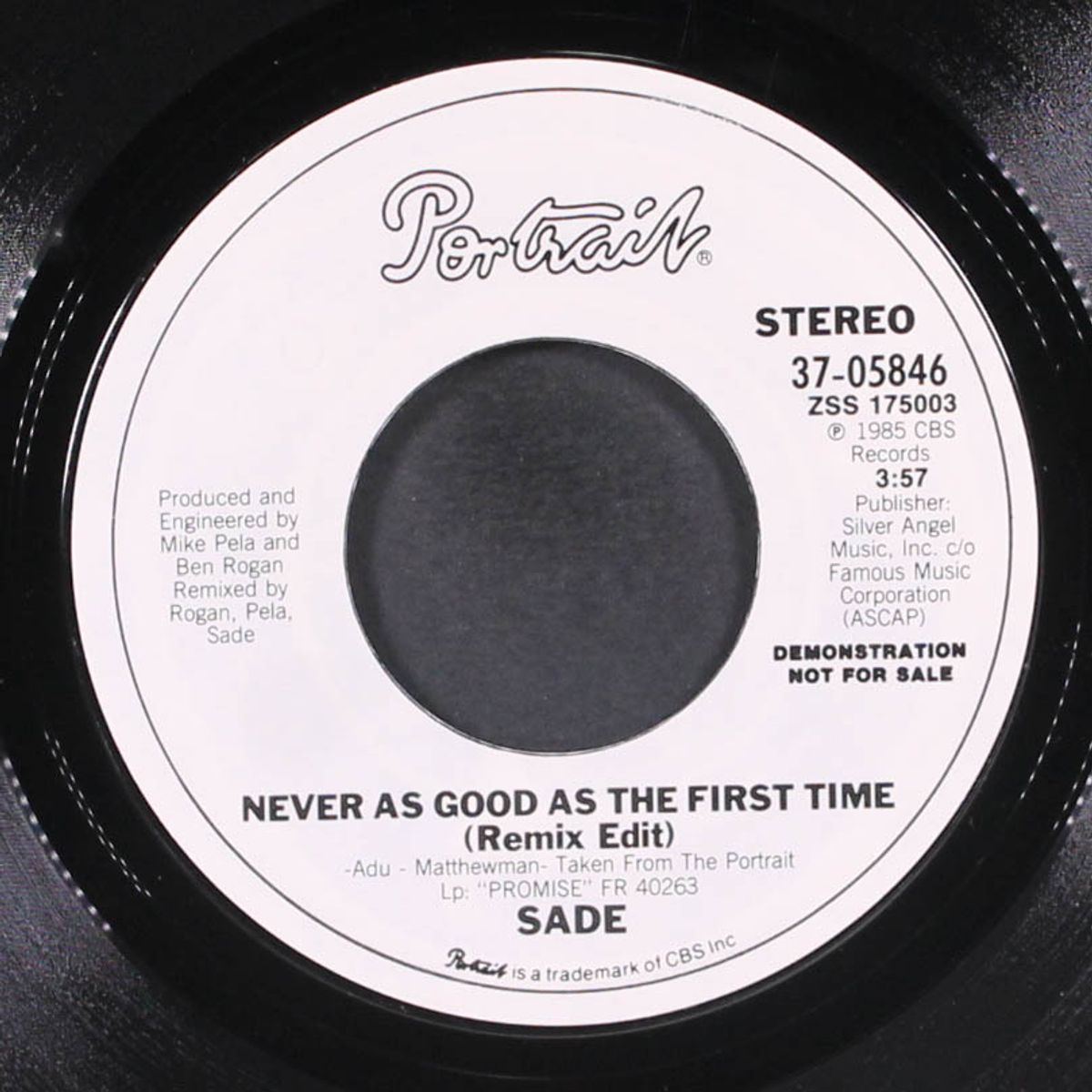 never as good as the first time / remix by SADE