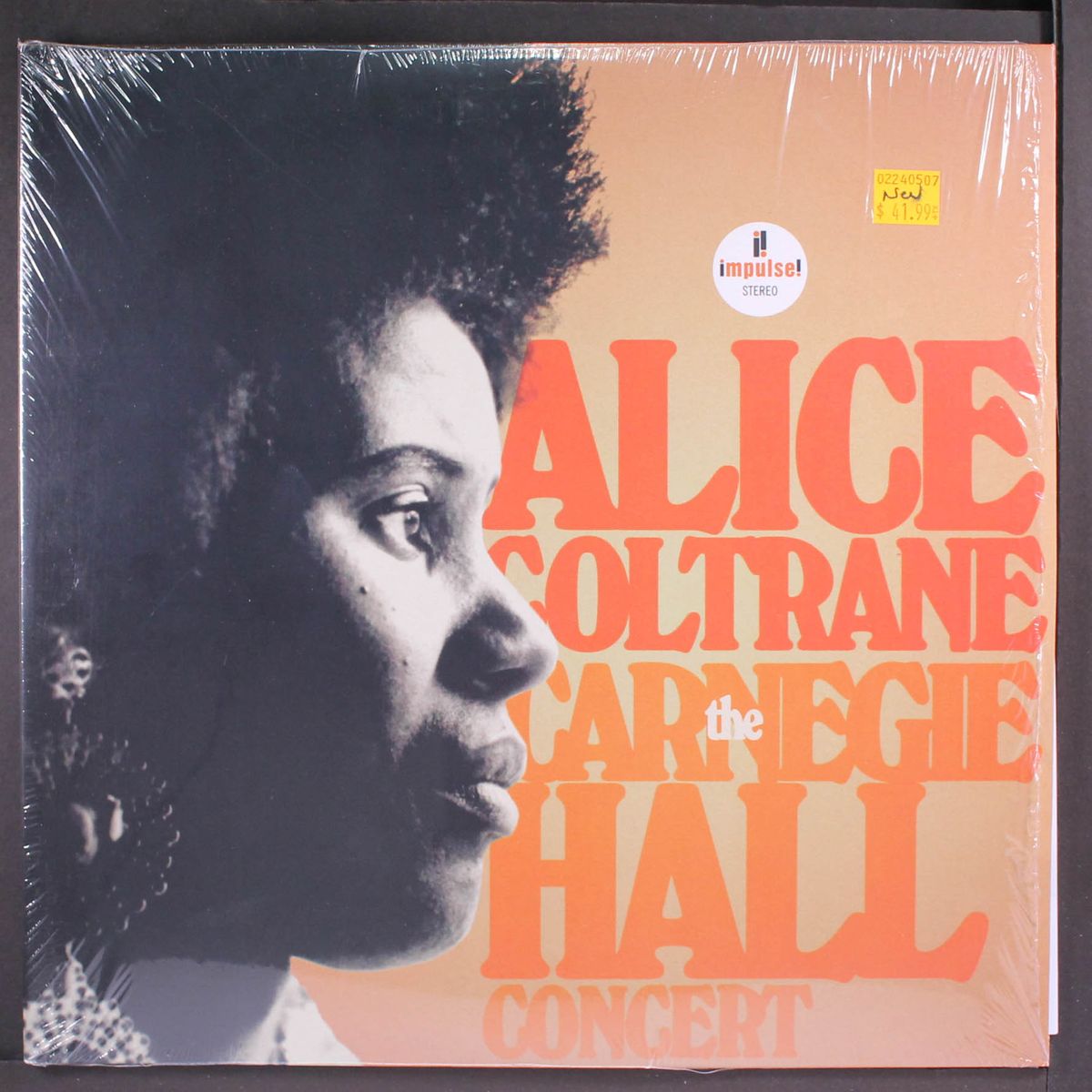 the carnegie hall concert by ALICE COLTRANE