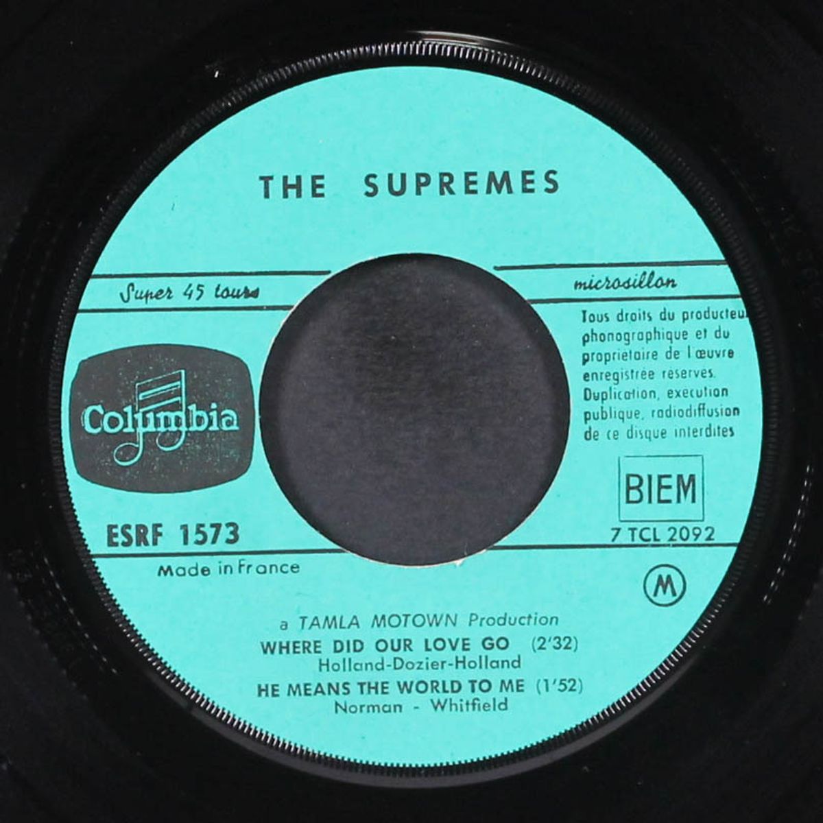 where did our love go by SUPREMES
