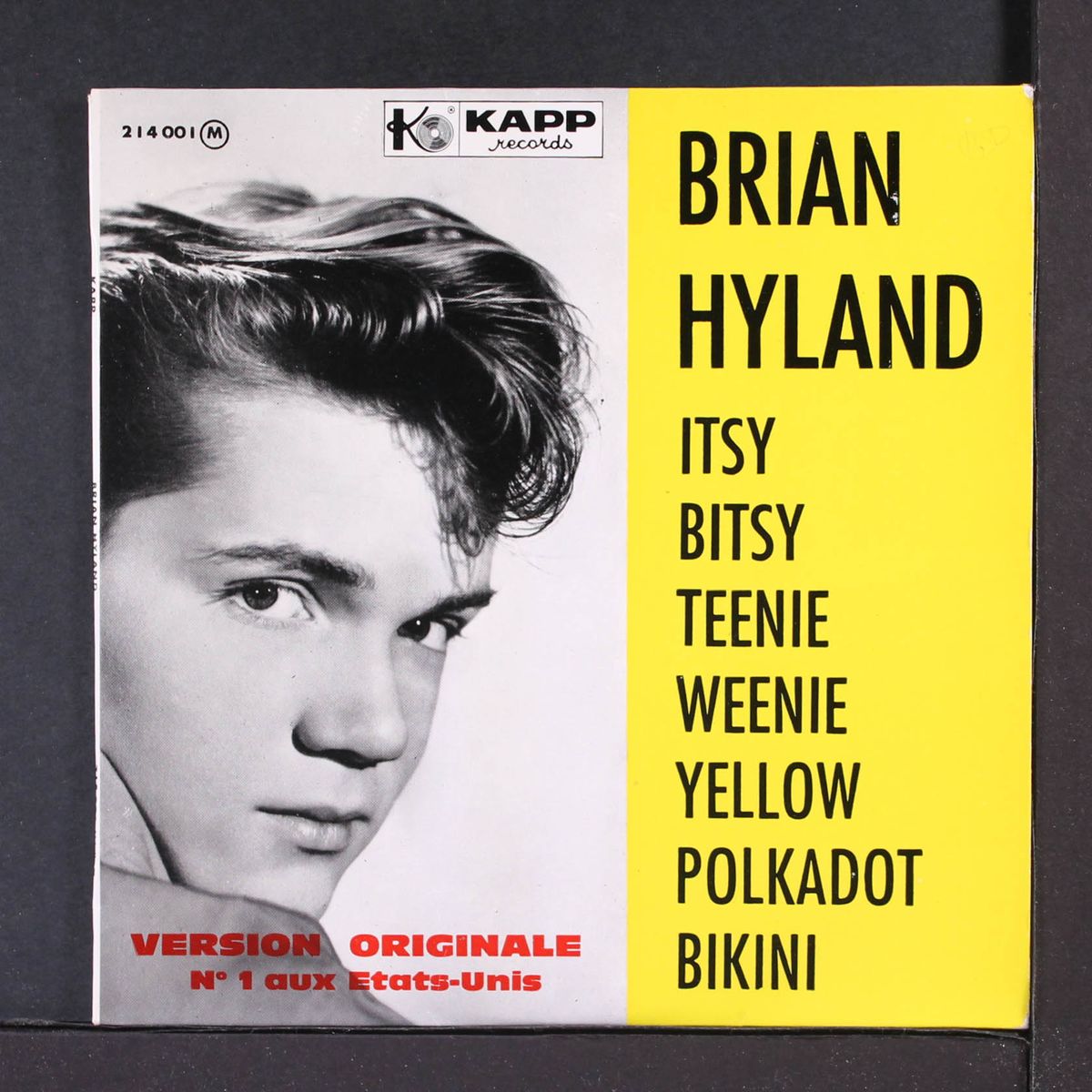 itsy bitsy teenie weenie yellow polka dot bikini by BRIAN HYLAND