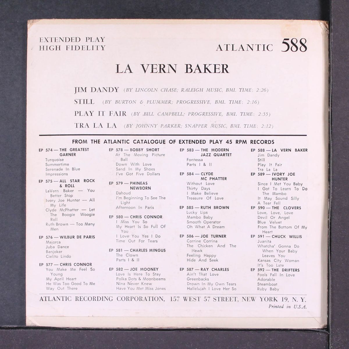 jim dandy by LAVERN BAKER