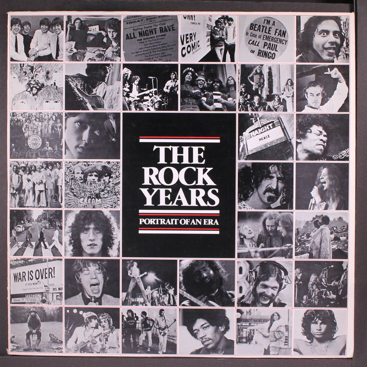 the rock years portrait of an era by VARIOUS