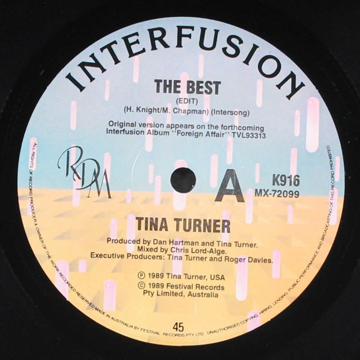 the best by TINA TURNER