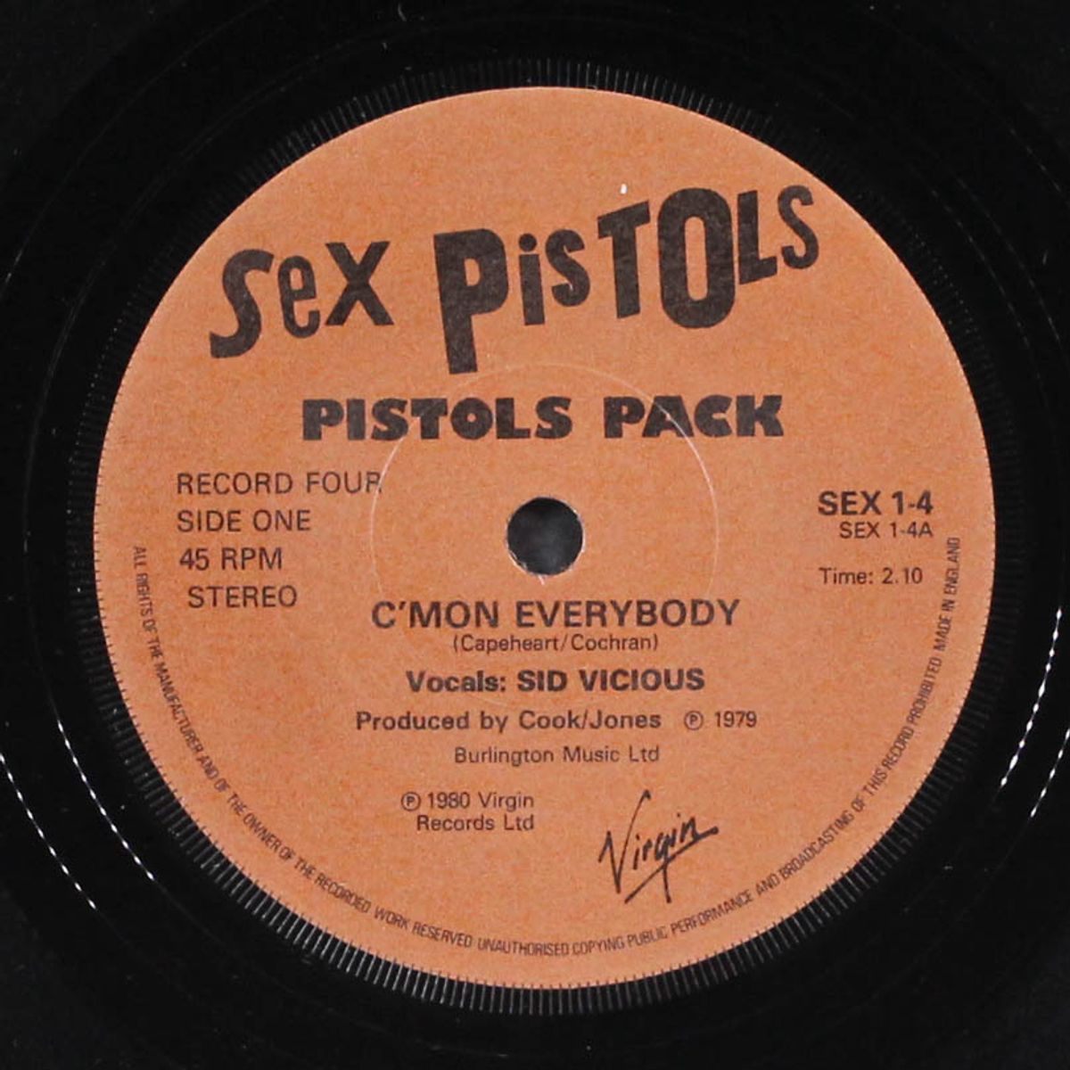 c'mon everybody / th great rock n roll swindle by SEX PISTOLS