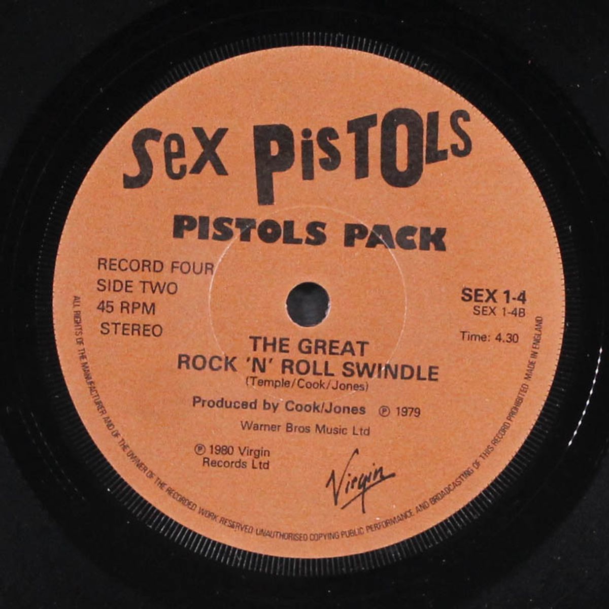 c'mon everybody / th great rock n roll swindle by SEX PISTOLS