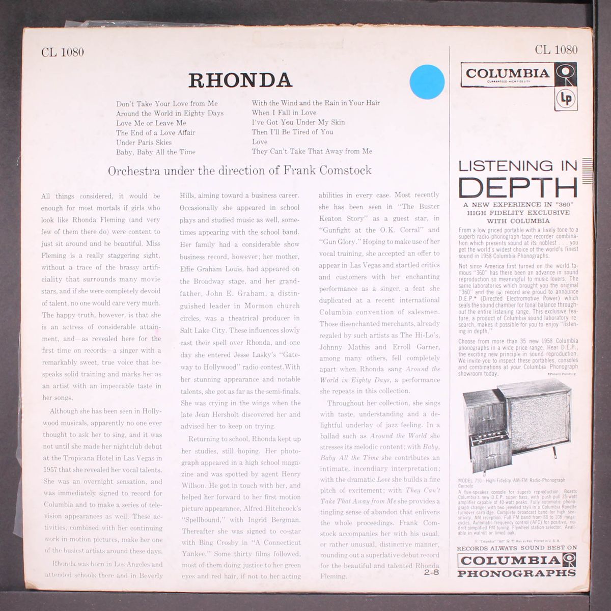 rhonda by RHONDA FLEMING