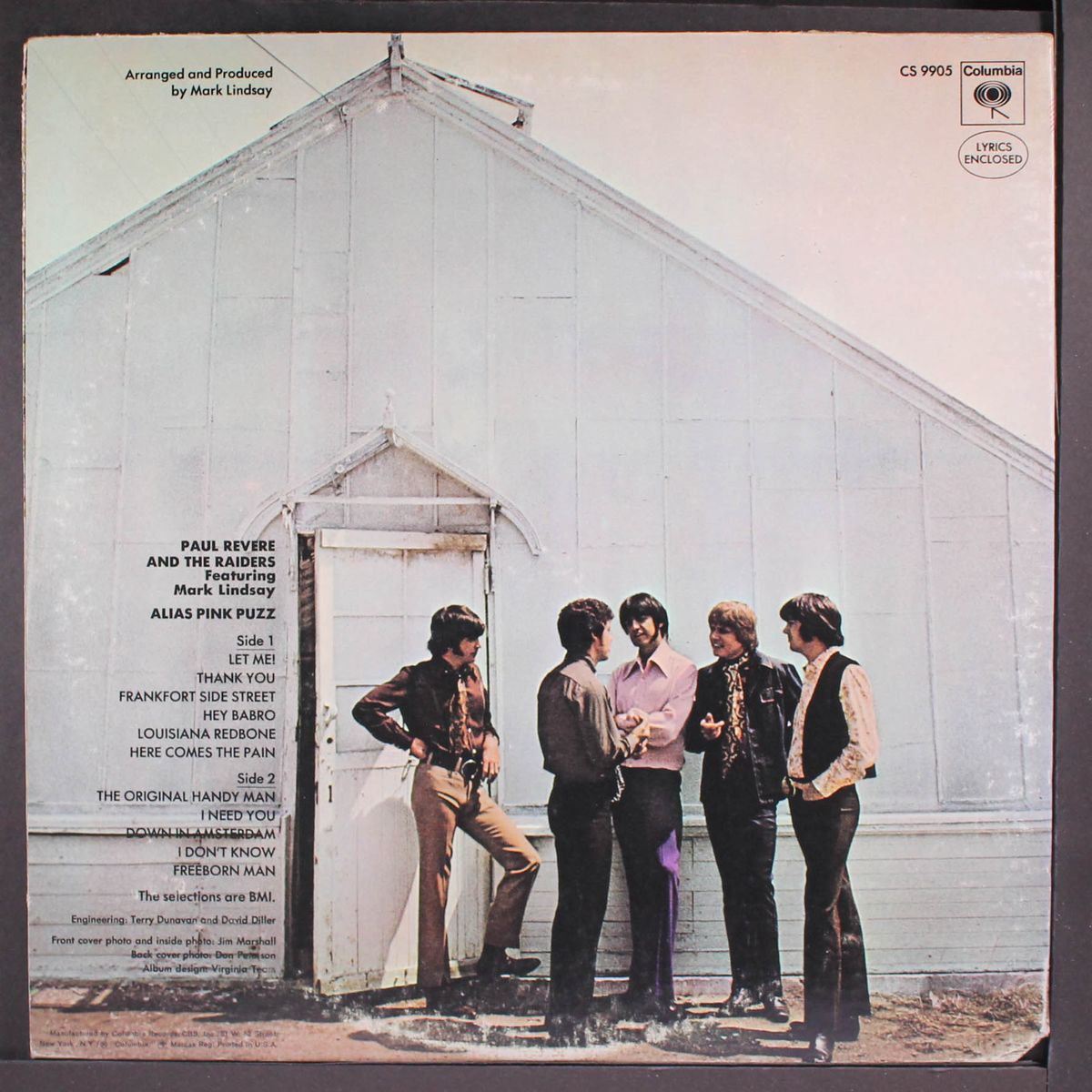 alias pink puzz by PAUL REVERE & RAIDERS