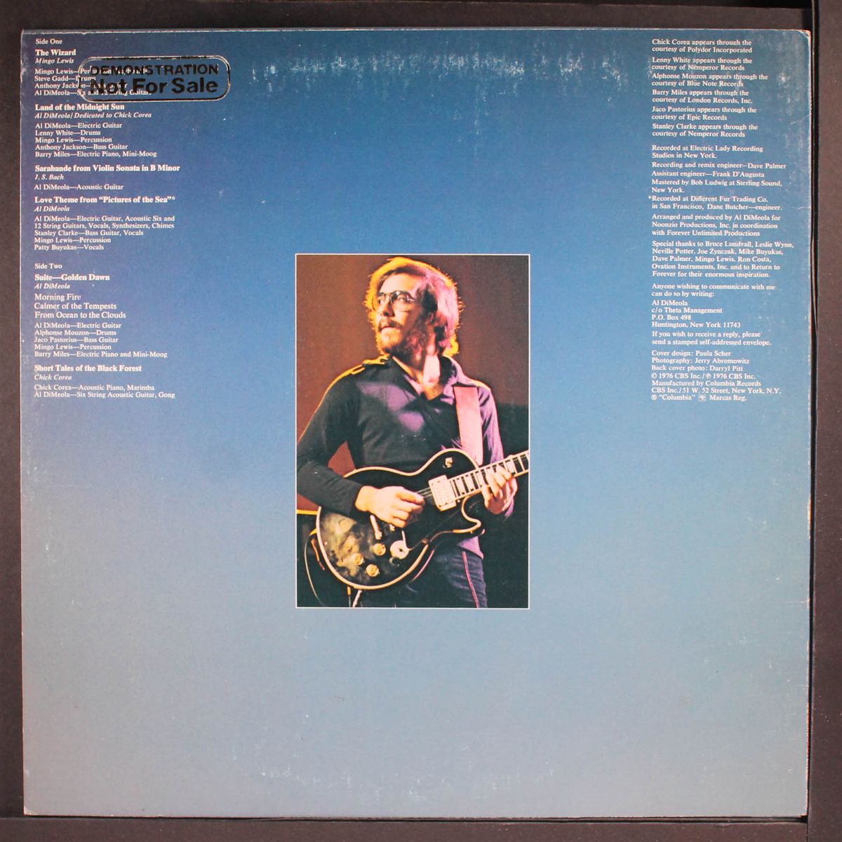 land of the midnight sun by AL DIMEOLA