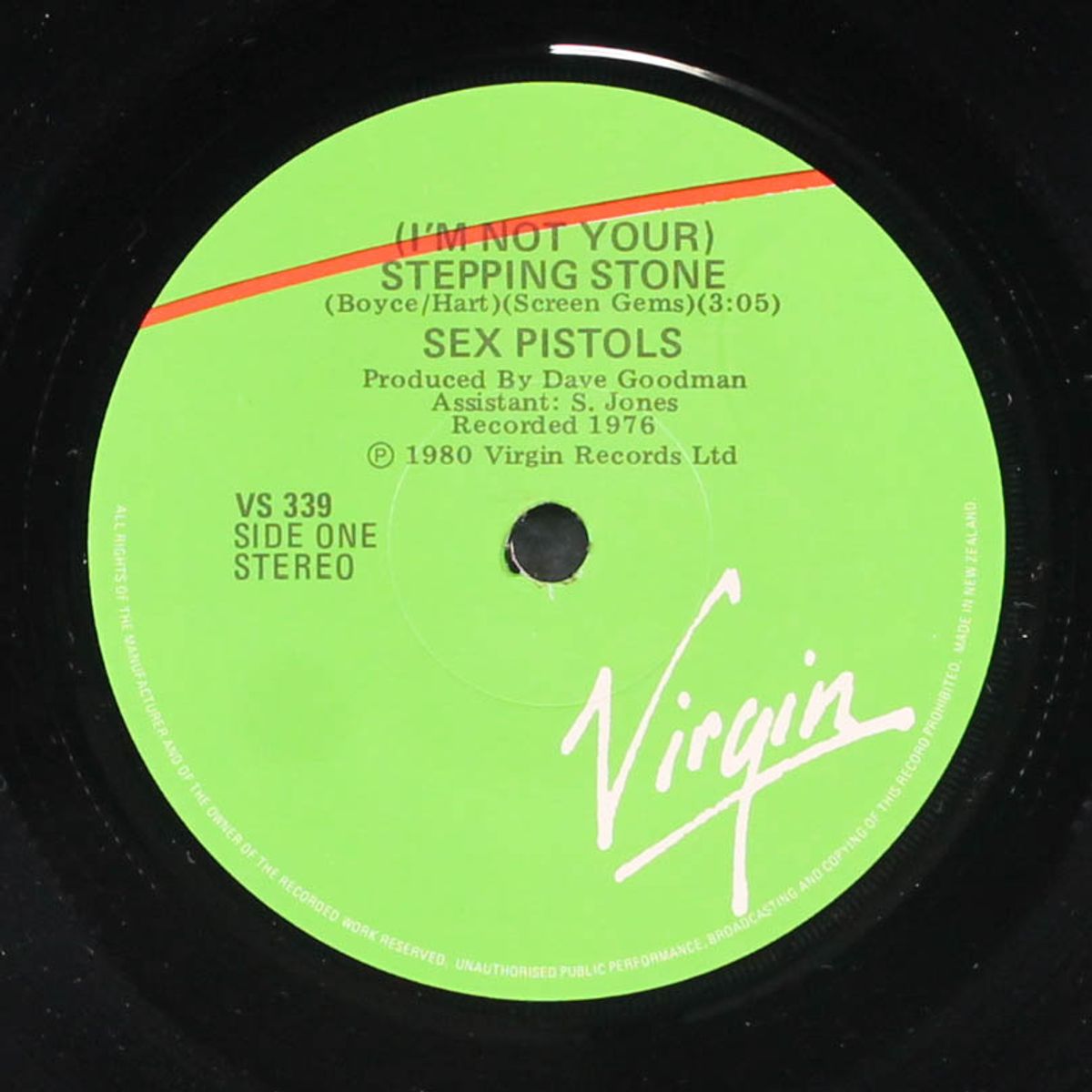 (i'm not your) stepping stone by SEX PISTOLS