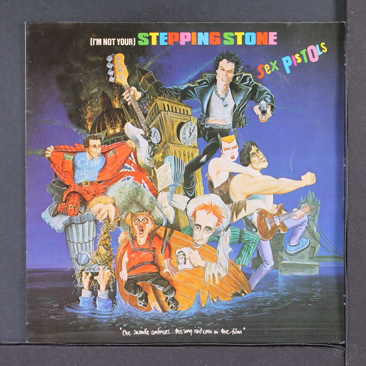 (i'm not your) stepping stone by SEX PISTOLS