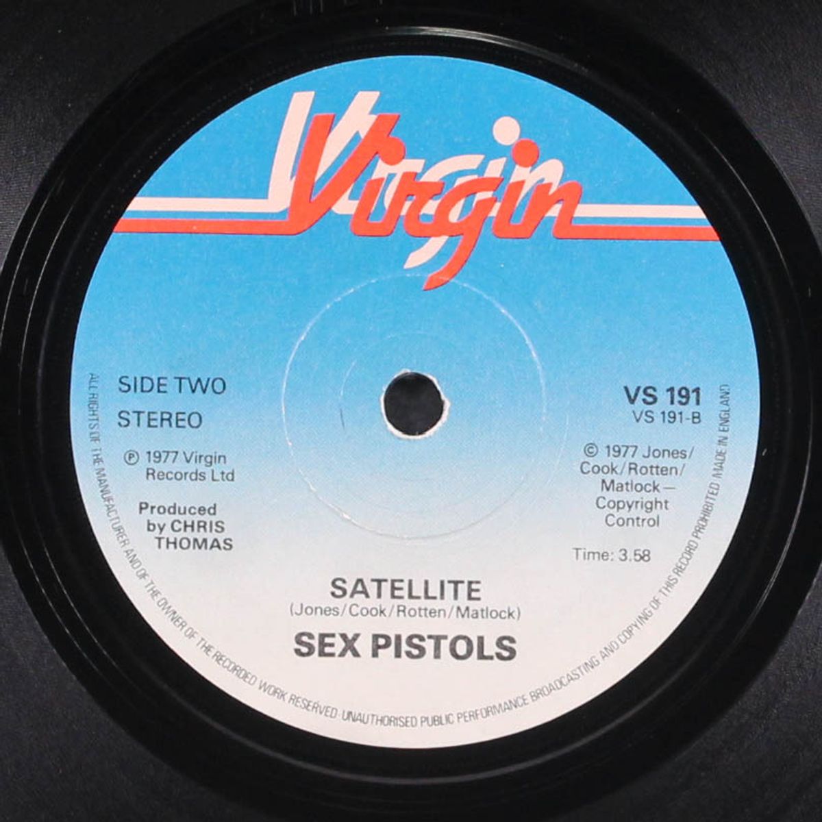 holidays in the sun / satellite by SEX PISTOLS