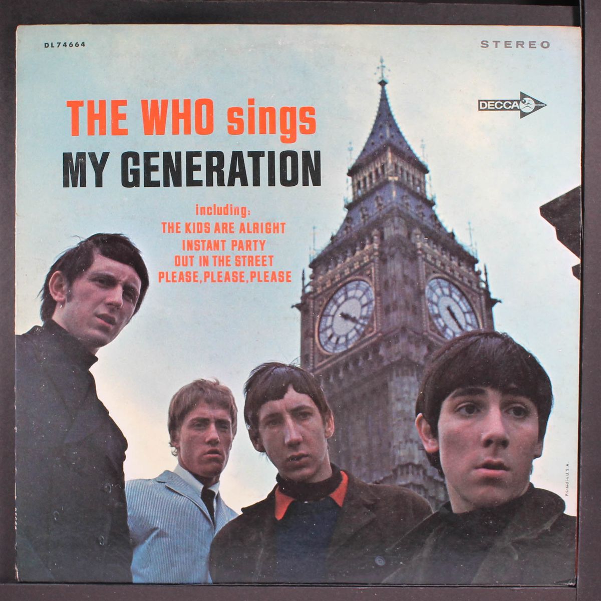sings my generation by WHO