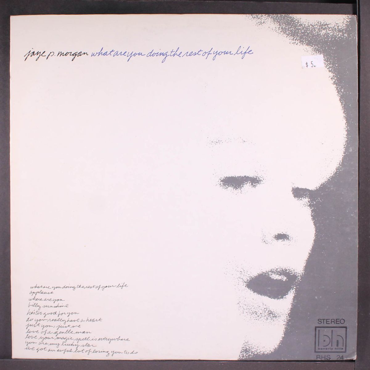 what are you doing the rest of your life by JAYE P. MORGAN