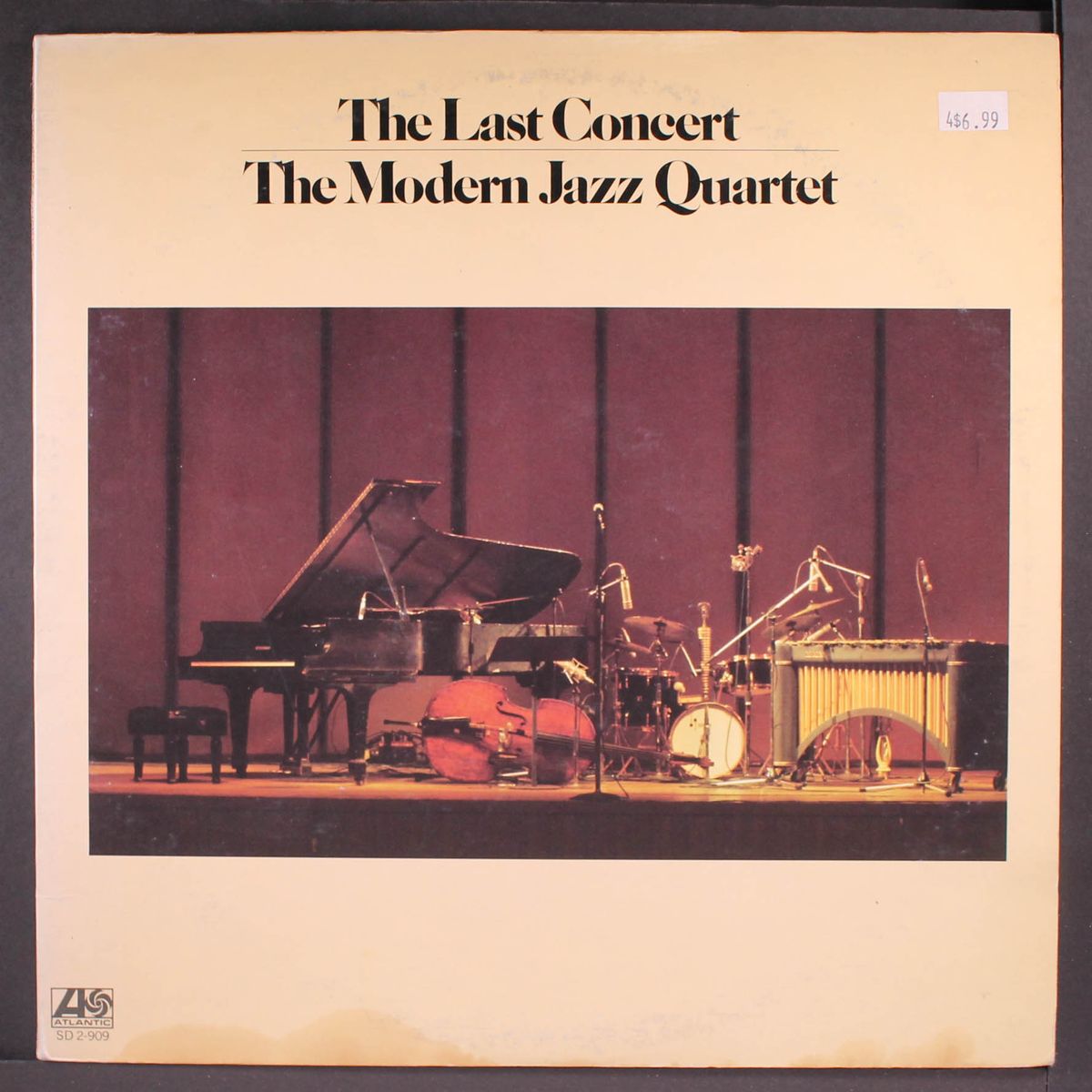 the last concert by MODERN JAZZ QUARTET