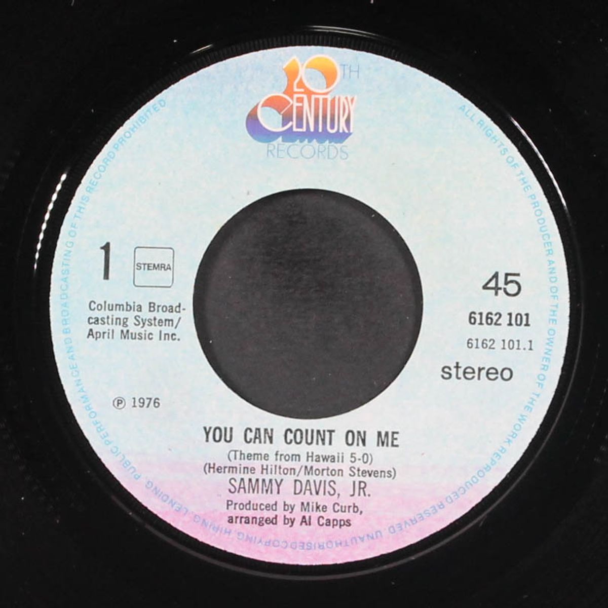 you can count on me by SAMMY DAVIS, JR.